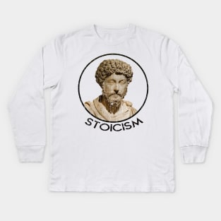 The Father of Stoic Kids Long Sleeve T-Shirt